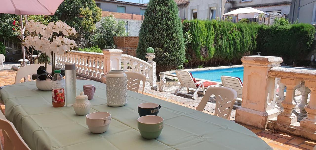 La Casa De Margarita Y Sisco, Villa Avec Piscine Carcassonne Exterior foto